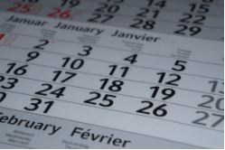 calendar the month of January