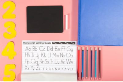 Fort Myers preschool supplies: Hand writing book, pencils, and note books.